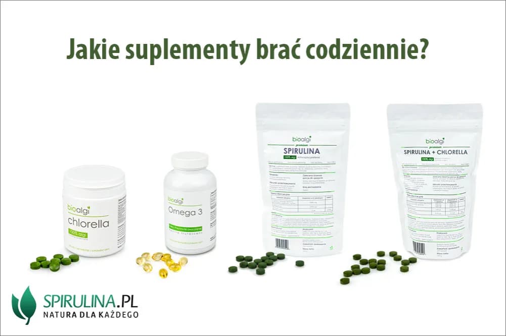 Jakie suplementy brać codziennie, aby poprawić zdrowie i samopoczucie?